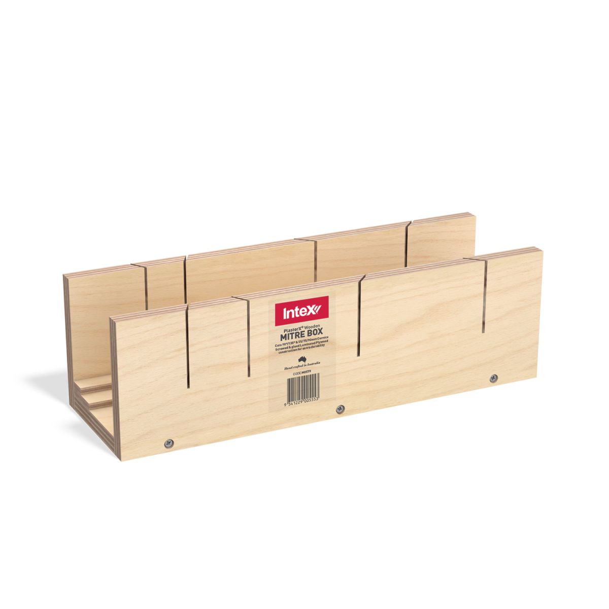 PlasterX® Dual Wooden Mitre Box