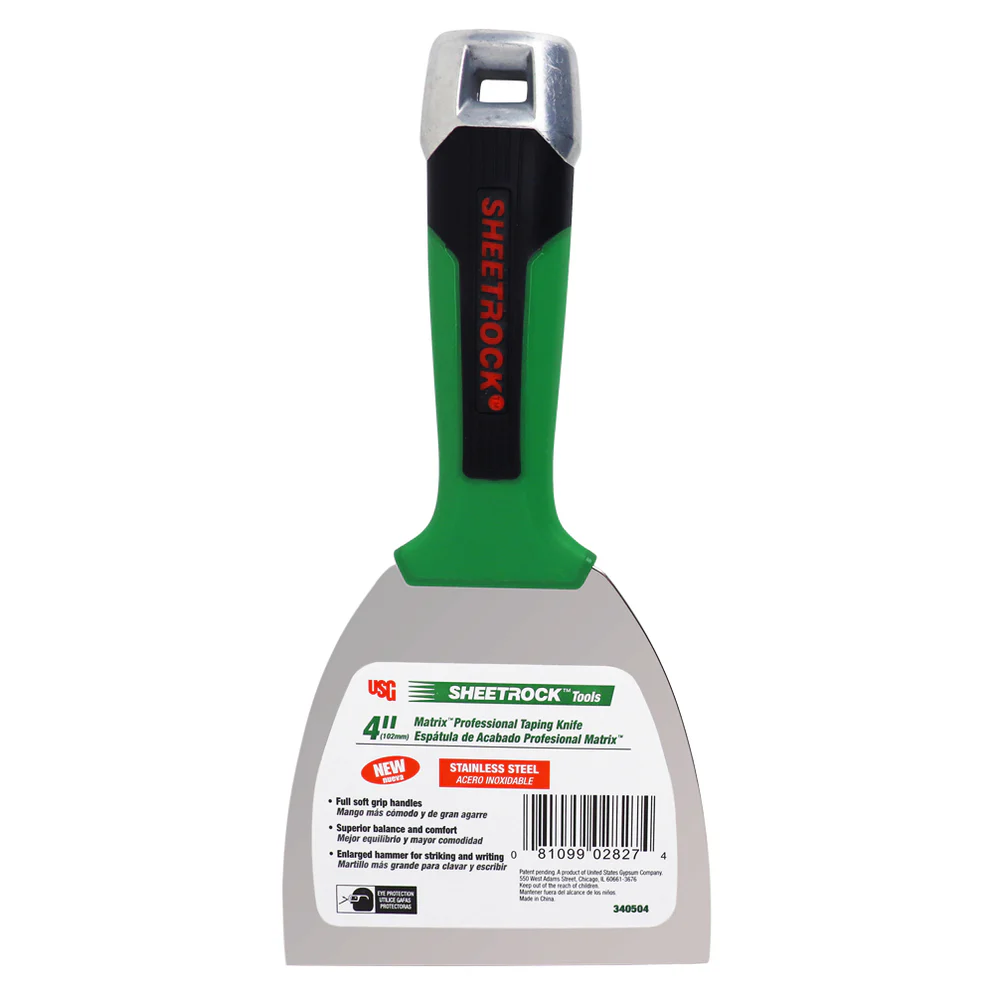 USG Sheetrock® 4" Matrix Stainless Steel Joint Knife - The Plaster Centre